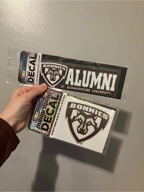 St. Bonaventure University Car Decal Bumper Stickers New
